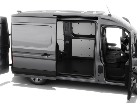 Nissan Interstar Van L2H2 2024 with interior 3D Model