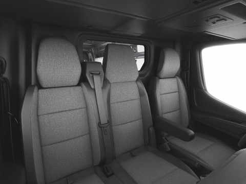 Nissan Interstar Van L2H2 2024 with interior 3D Model