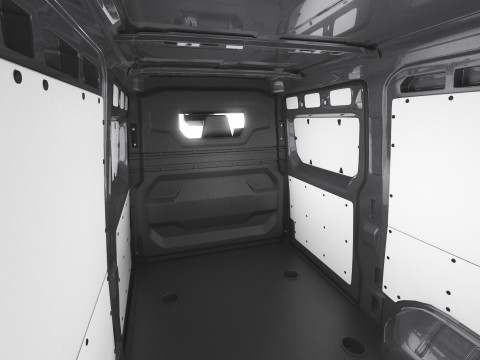 Nissan Interstar Van L2H2 2024 with interior 3D Model