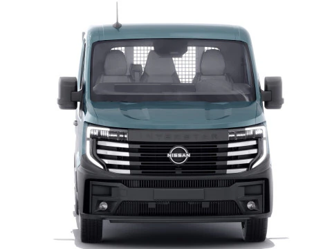 Nissan Interstar pick-up 2024 with interior 3D Model