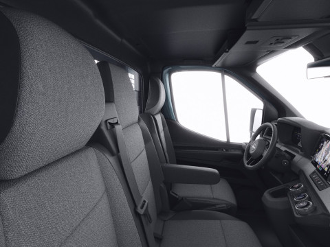 Nissan Interstar pick-up 2024 with interior Modelo 3D