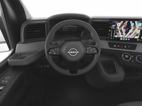 Nissan Interstar Box Truck 2024 with interior 3D मॉडल