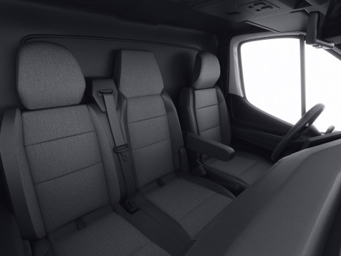 Nissan Interstar Box Truck 2024 with interior 3D मॉडल