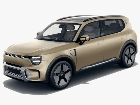 Smart 5 2025 con interni Modello 3D