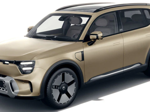 Smart 5 2025 with interior 3D Model