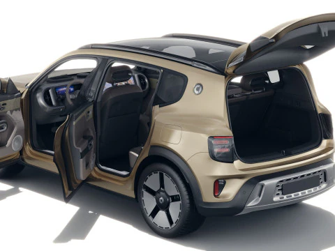 Smart 5 2025 with interior 3D Model