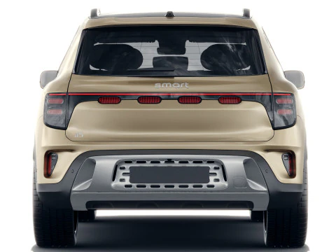 Smart 5 2025 with interior 3D Model