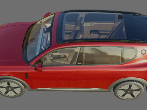 Smart 5 2025 with interior Modelo 3D