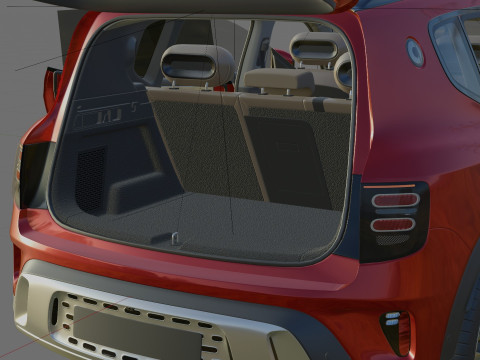 Smart 5 2025 with interior Modelo 3D