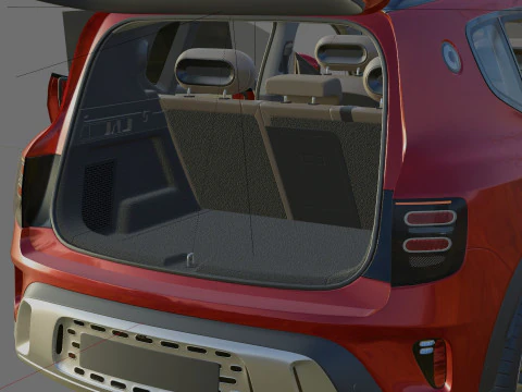 Smart 5 2025 with interior 3D Model