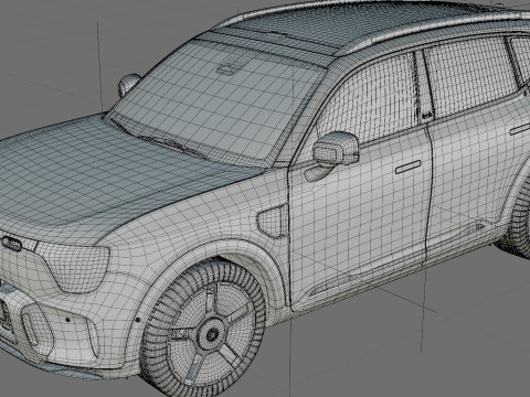 Smart 5 2025 with interior Modelo 3D