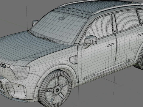 Smart 5 2025 with interior 3D Model