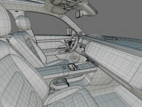 Smart 5 2025 with interior Modelo 3D