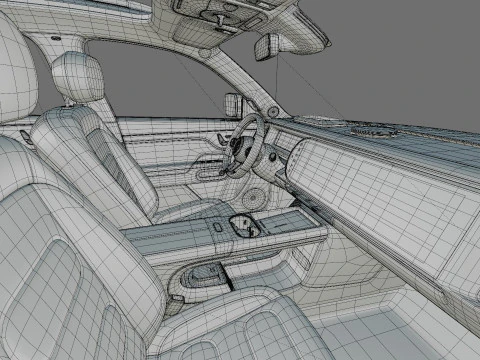 Smart 5 2025 with interior 3D Model