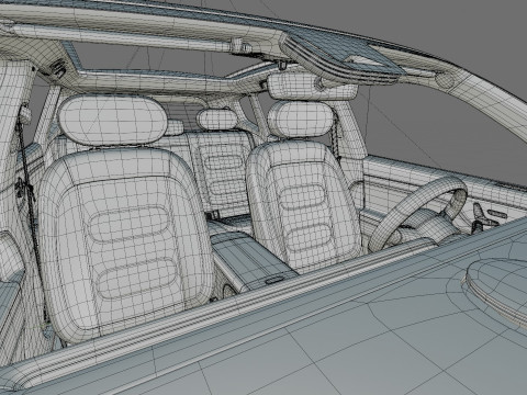 Smart 5 2025 with interior Modelo 3D
