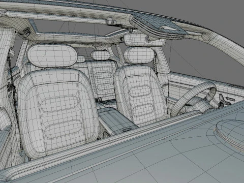 Smart 5 2025 with interior 3D Model