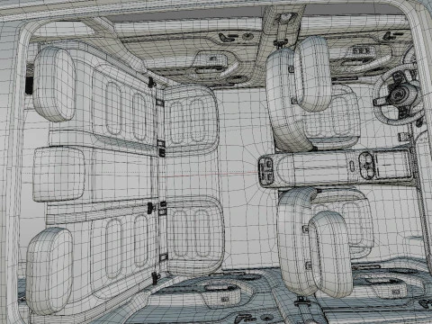 Smart 5 2025 with interior 3D Model