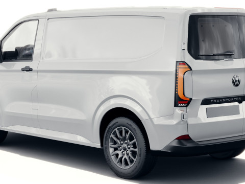 Volkswagen Transporter T7 Panel Van with interior 3D 모델
