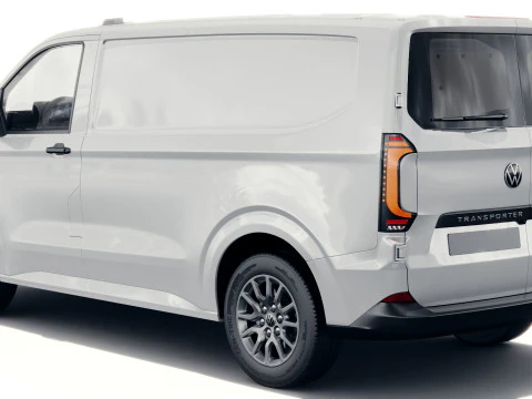 Volkswagen Transporter T7 Panel Van with interior 3D Model