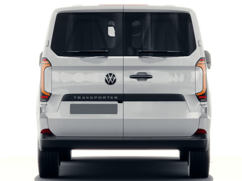 Volkswagen Transporter T7 Panel Van with interior 3D 모델
