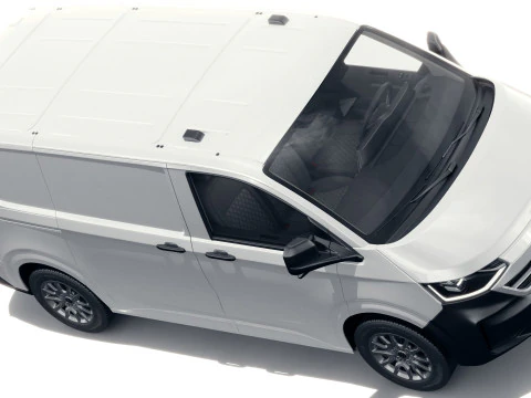 Volkswagen Transporter T7 Panel Van with interior 3D Model