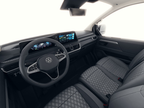 Volkswagen Transporter T7 Panel Van with interior 3D 모델