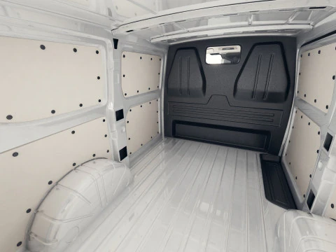 Volkswagen Transporter T7 Panel Van with interior 3D Model