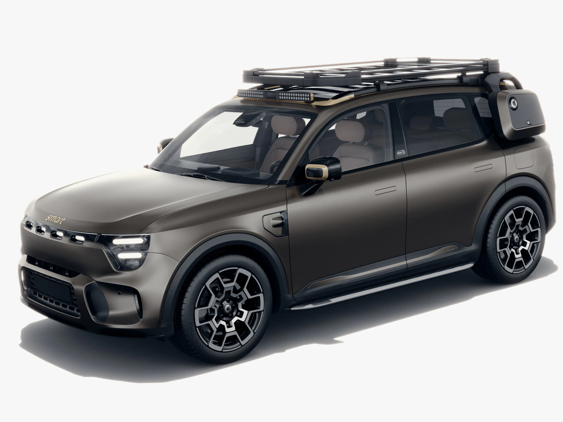 Smart 5 Summit Edition 2025 with interior 3D Model .c4d .max .obj .3ds .fbx .stl .blend