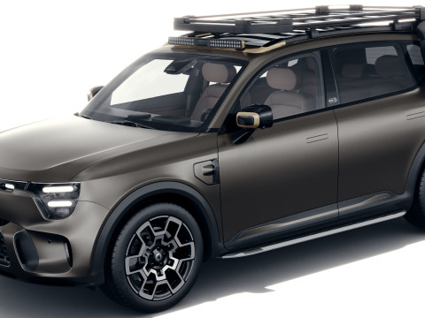 Smart 5 Summit Edition 2025 with interior Modelo 3D