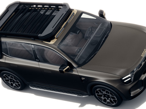 Smart 5 Summit Edition 2025 with interior Modelo 3D