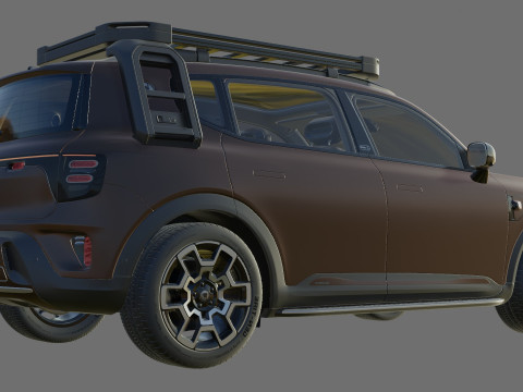 Smart 5 Summit Edition 2025 with interior Modelo 3D