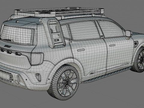 Smart 5 Summit Edition 2025 with interior Modelo 3D