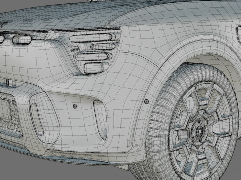 Smart 5 Summit Edition 2025 with interior Modelo 3D