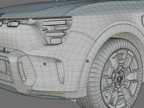 Smart 5 Summit Edition 2025 with interior 3D Model