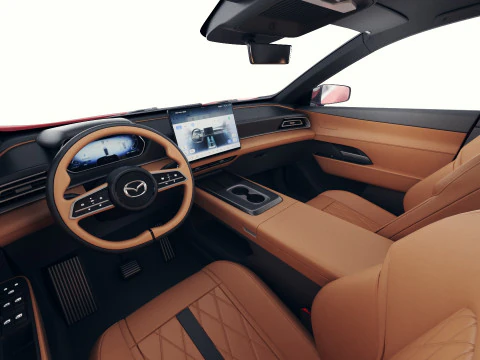 Mazda 6e EZ-6 2025 avec int&eacute;rieur Modèle 3D