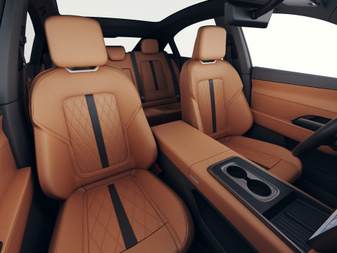 Mazda 6e EZ-6 2025 with interior Modello 3D