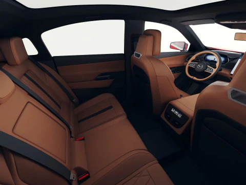 Mazda 6e EZ-6 2025 avec int&eacute;rieur Modèle 3D