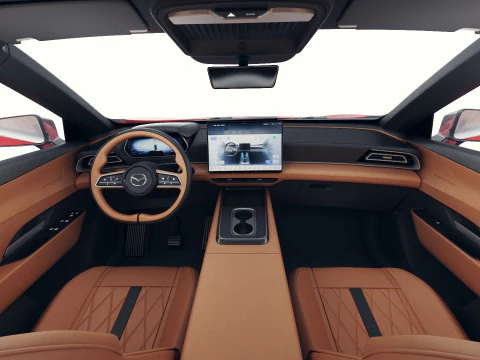 Mazda 6e EZ-6 2025 avec int&eacute;rieur Modèle 3D