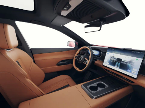 Mazda 6e EZ-6 2025 avec int&eacute;rieur Modèle 3D