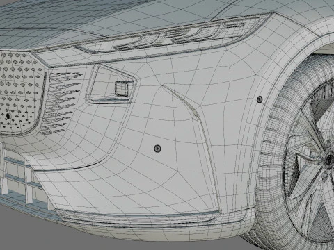 Mazda 6e EZ-6 2025 avec int&eacute;rieur Modèle 3D