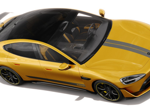 Xiaomi SU7 Ultra 2025 with interior 3D Model