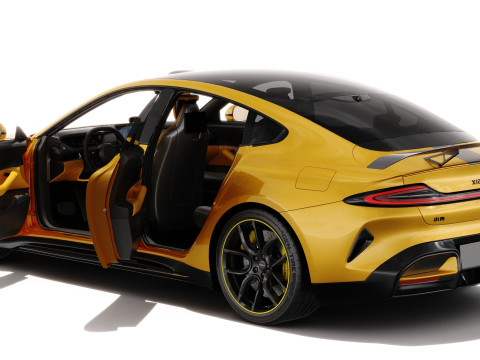 Xiaomi SU7 Ultra 2025 with interior 3D Model