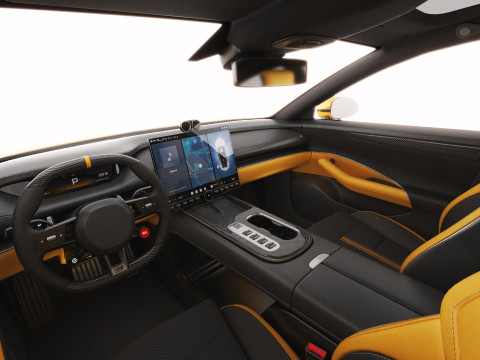 Xiaomi SU7 Ultra 2025 with interior 3D Model