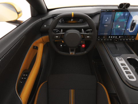 Xiaomi SU7 Ultra 2025 with interior 3D Model