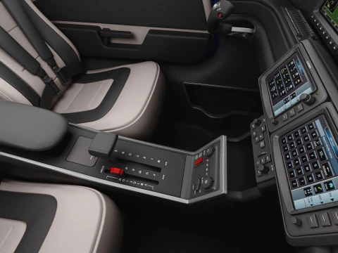 Cirrus SR22T with interior 3D Model