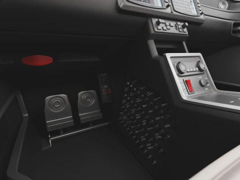 Cirrus SR22T with interior 3D Model