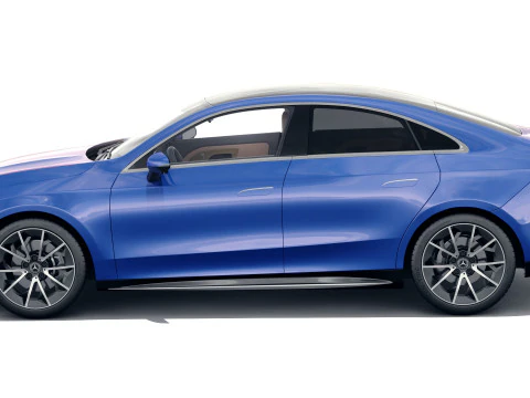Mercedes-Benz CLA 2026 duas vers&otilde;es com interior Modelo 3D