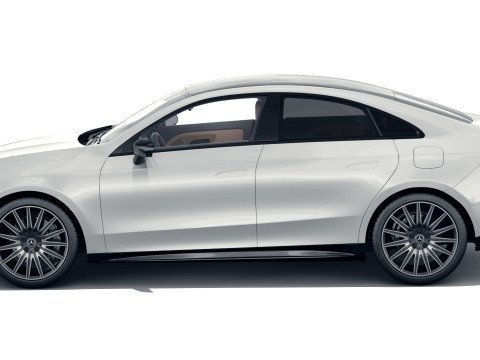 Mercedes-Benz CLA 2026 two versions 3D Model