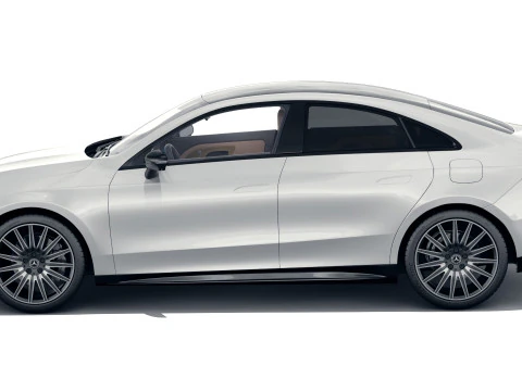 Mercedes-Benz CLA 2026 duas vers&otilde;es com interior Modelo 3D
