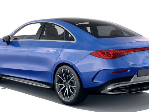 Mercedes-Benz CLA 2026 duas vers&otilde;es com interior Modelo 3D